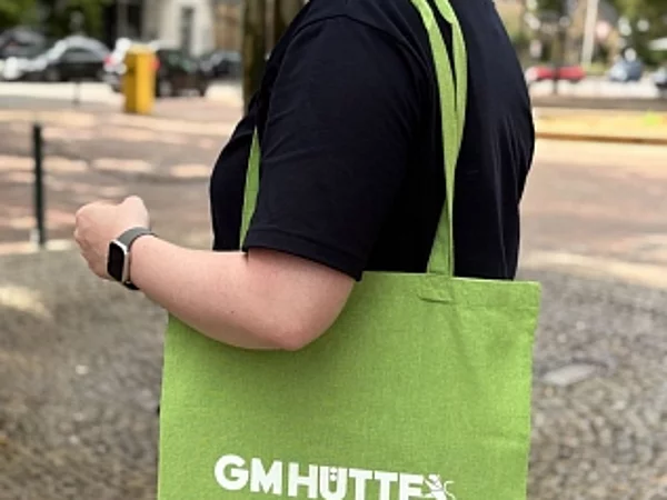 Jutebeutel grün Georgsmarienhütte