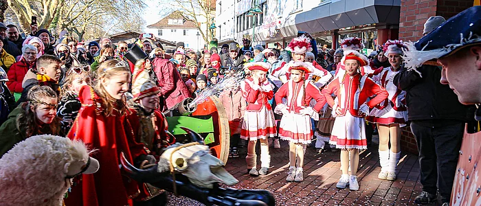 Karnevalsumzug Funkemariechen in Georgsmarienhütte